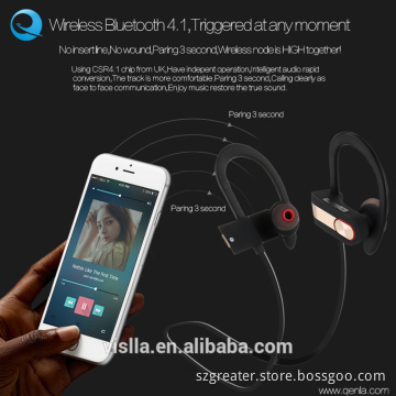 2017 New IPX7 Waterproof Stereo In-Ear silicon and foam ear tips Wireless Sport Mini Bluetooth Earphone headphone headset
 